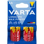 Varta LongLife Max Power AA 4ks 4706101404 – Zboží Živě