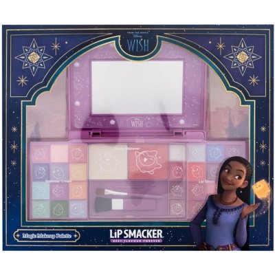 Lip Smaker Disney Wish Beauty Palette Dekorativní kazeta se zrcátkem 1 ks