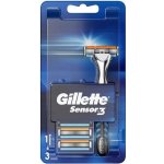 Gillette Sensor3 + 6 ks hlavic – Zboží Dáma
