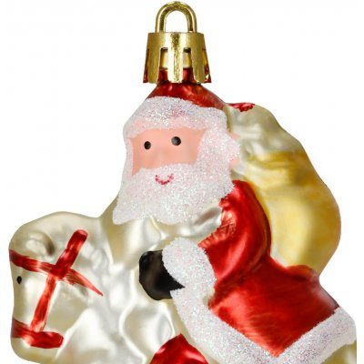 Springos CA1346 VÁNOČNÍ OZDOBY SANTA 11,5 CM – Hledejceny.cz