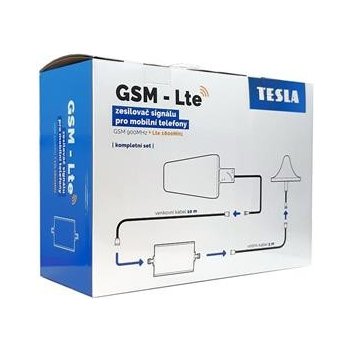 TESLA GSM-LTE - sada zesilovač/opakovač GSM signálu (900/1800 MHz)