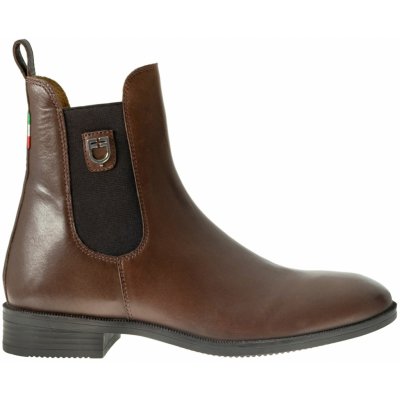 EQUESTRO Pérka kožená Jodhpur Classicunisex tmavě hnědá – Zboží Dáma