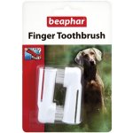 Beaphar Zubní kartáček na prst pro psy 2 ks – Zboží Dáma