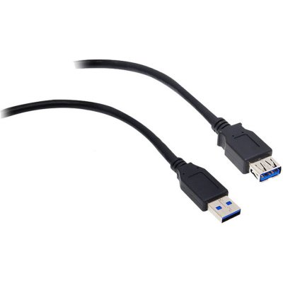 Akasa AK-CBUB02-15BK prodlužovací USB 3.0, A-male na A-female, 150cm – Zboží Mobilmania