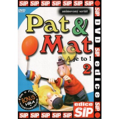 Pat a Mat 2 Balení Papírový obal DVD – Hledejceny.cz