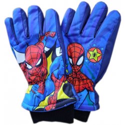 Setino Chlapecké rukavice Spiderman SP-A-GLOVES-212 - tmavě modrá