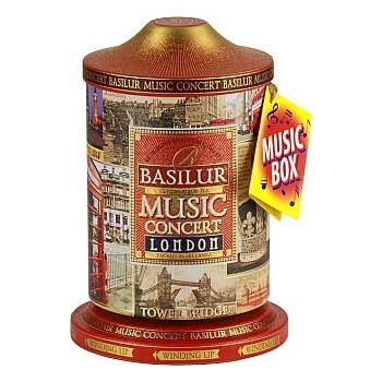 Basilur Music Concert London sypaný černý čaj 100 g