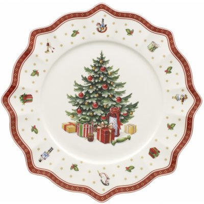 Villeroy & Boch Vánoční talíř klubový/podkladový TOYS DELIGHT 35 cm – Zboží Mobilmania