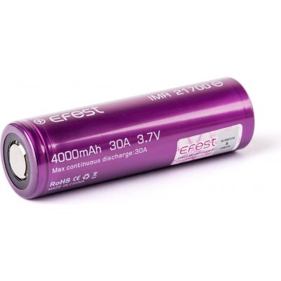 Efest IMR 30A Baterie 21700 4000 mAh Ochrana Ne – Zboží Mobilmania