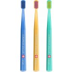 Curaprox 7600 Smart Ultra Soft zubní kartáček s krátkou hlavou pro děti 3 ks – Sleviste.cz