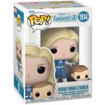 Funko Pop! 1514 Marvel The Fantastic 4 First Steps Invisible Woman & Franklin – Hledejceny.cz