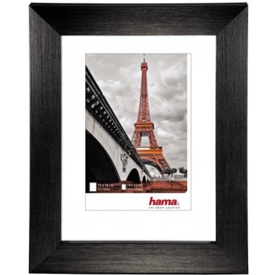 Hama rámeček plastový PARIS, černá, 40x50 cm – Zboží Živě