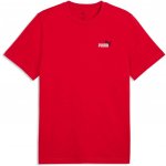 Puma Essentials 2color Small No 1 Logo Tee červená bílá – Zboží Mobilmania