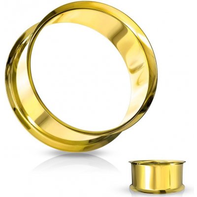 Šperky4U tunel do ucha zlacený TN01096GD-08 – Hledejceny.cz