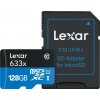 Paměťová karta Lexar microSDXC UHS-I U3 128 GB LSDMI128BBEU633A