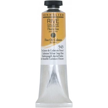 Sennelier Olejová barva Rive Gauche 543 Cadmium Yellow Deep Hue 40 ml