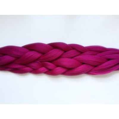 Kanekalon Easy Braid Barva: III PINK (tmavě růžová, dark pink), Značka: Easy Braid – Zbozi.Blesk.cz