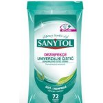 Sanytol Dezinfekce jednorázové čistící utěrky vůně eukalyptu 2 x 24 ks – HobbyKompas.cz