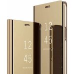 Pouzdro Beweare Clear View neoriginální Honor 10 Lite / Huawei P Smart 2019 - zlaté – Hledejceny.cz