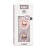 Bibs Colour dudlíky přírodní kaučuk 2ks Blossom / Dusky Lilac – Zboží Mobilmania