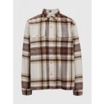 GAP 453164-03 Teen flanelová košile hnědá – Zboží Dáma