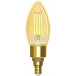 Aigostar B.V. LED Stmívatelná žárovka FILAMENT C35 E14/4,5W/230V 2700-6500K Wi-Fi AI1805 – Hledejceny.cz
