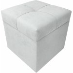 Well Done Taburet s úložným prostorem kostka 1 měkká 40x40 různé barvy 100 černá – Zboží Dáma