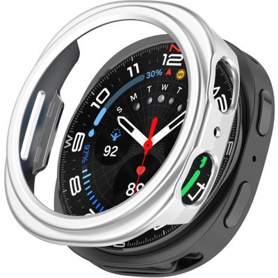 VSECHNONAMOBIL 116013 PC HALF COVER Plastový kryt Samsung Galaxy Watch8 40mm stříbrný – Zboží Živě