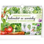 Měsíční plánovací se semínky stolní 2026 – Zboží Dáma