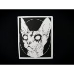 Samolepka - Darkness Cat – Zboží Živě