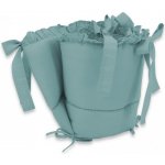 Baby Nellys mantinel s volánkem royal tm. mátový – Sleviste.cz