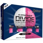 Srixon Q-Star Tour Divide růžovo/bílé 12 ks – Hledejceny.cz