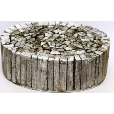 Svícen dřívka šedá 24*18*8,5 cm – Hledejceny.cz