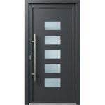 OknaDvereNaMiru.cz Vchodové dveře STYL 1482 antracit 90 x 210 cm – Zboží Mobilmania