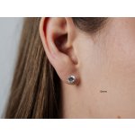 Olivie Stříbrné náušnice ČIRÉ 9972 – Zboží Dáma