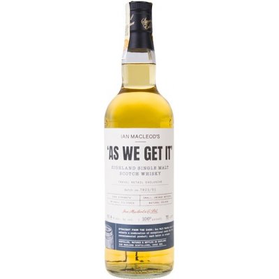 As We Get It 60,4% 0,7 l (holá láhev) – Hledejceny.cz