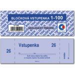 Baloušek Tisk ET300 Bločková vstupenka 1-100 – Zboží Mobilmania