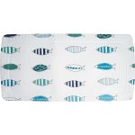 Spirella protiskluzová do vany SANTORINI rybičky motiv 71 x 36 cm – Zboží Dáma