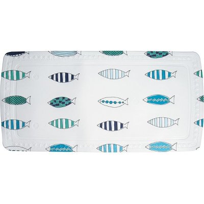 Spirella protiskluzová do vany SANTORINI rybičky motiv 71 x 36 cm – Zboží Dáma