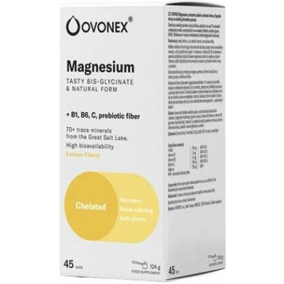Ovonex Hořčík citrónová příchuť 124 g – Hledejceny.cz