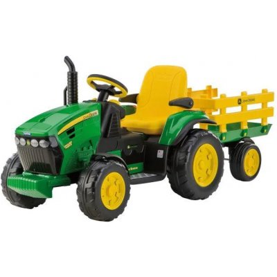 Peg Perego John Deere Ground Force traktor s vlečkou zelená – Zboží Mobilmania