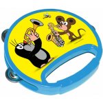 Rappa dětská tamburína Krtek 18 cm Zelená – Zboží Dáma