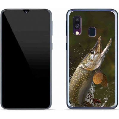 Pouzdro mmCase Gelové Samsung Galaxy A40 - štika