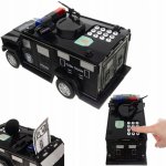 Trezor Pokladnička Auto na mince Bankovky na PIN kód – Zbozi.Blesk.cz