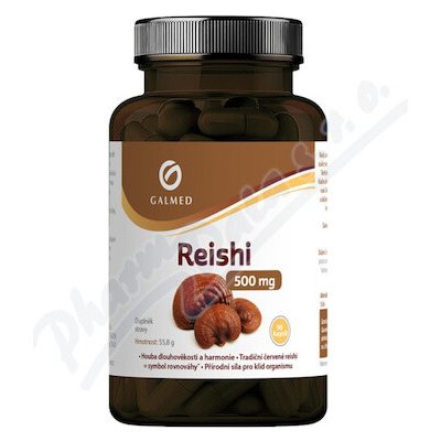Galmed Reishi 500 mg 90 kapslí – Hledejceny.cz
