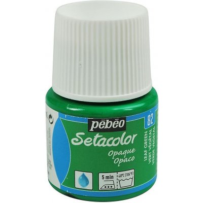 Barva na textil Pébéo Setacolor Opaque 45 ml Zelená listová 82 – Zboží Dáma