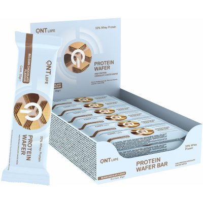 QNT Protein Wafer Chocolate 35 g – Zboží Mobilmania
