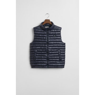 Gant Shiny Light Padded vesta Evening blue – Hledejceny.cz