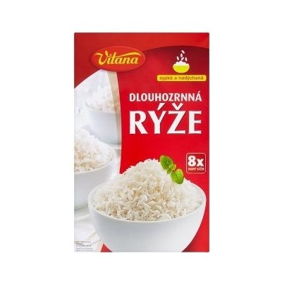 Vitana Rýže dlouhozrnná 8 x 100 g