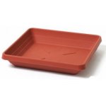 Plastia miska čtyřhranná Lotos 40 x 40 cm terakota – Zboží Dáma